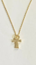 Load image into Gallery viewer, Little Ankh Cross Necklace
