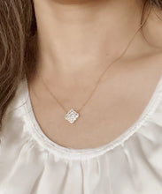Load image into Gallery viewer, Classic Diamond Square Necklace
