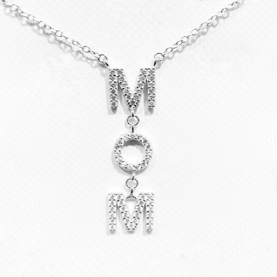 Mom Dangle Necklace