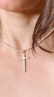 Tennis  Cross Necklaces