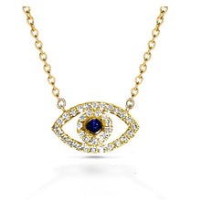 Load image into Gallery viewer, Kattie Evil Eye Necklace
