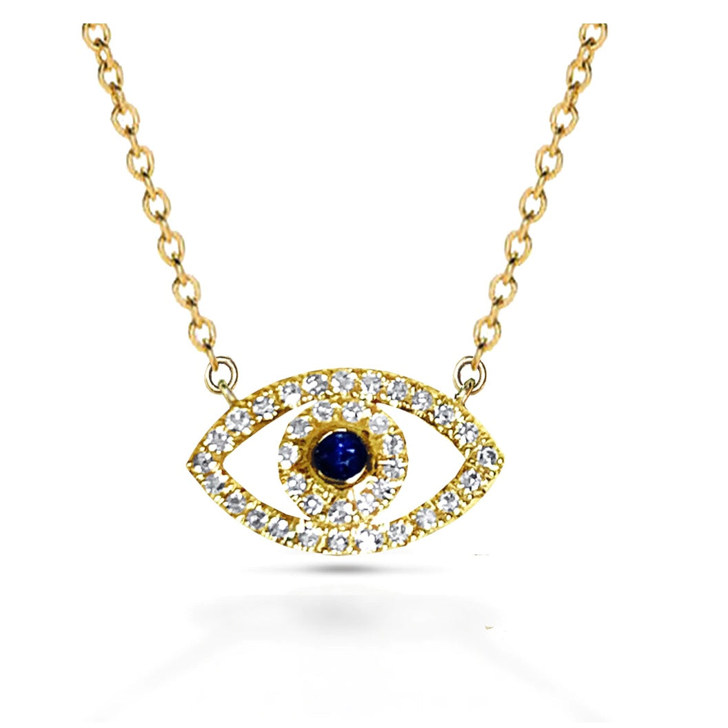 Kattie Evil Eye Necklace