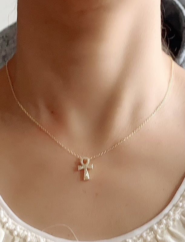 Little Ankh Cross Necklace