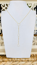 Load image into Gallery viewer, Circle Lariat Necklace
