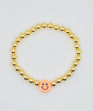 Load image into Gallery viewer, Happy face stretch bracelet
