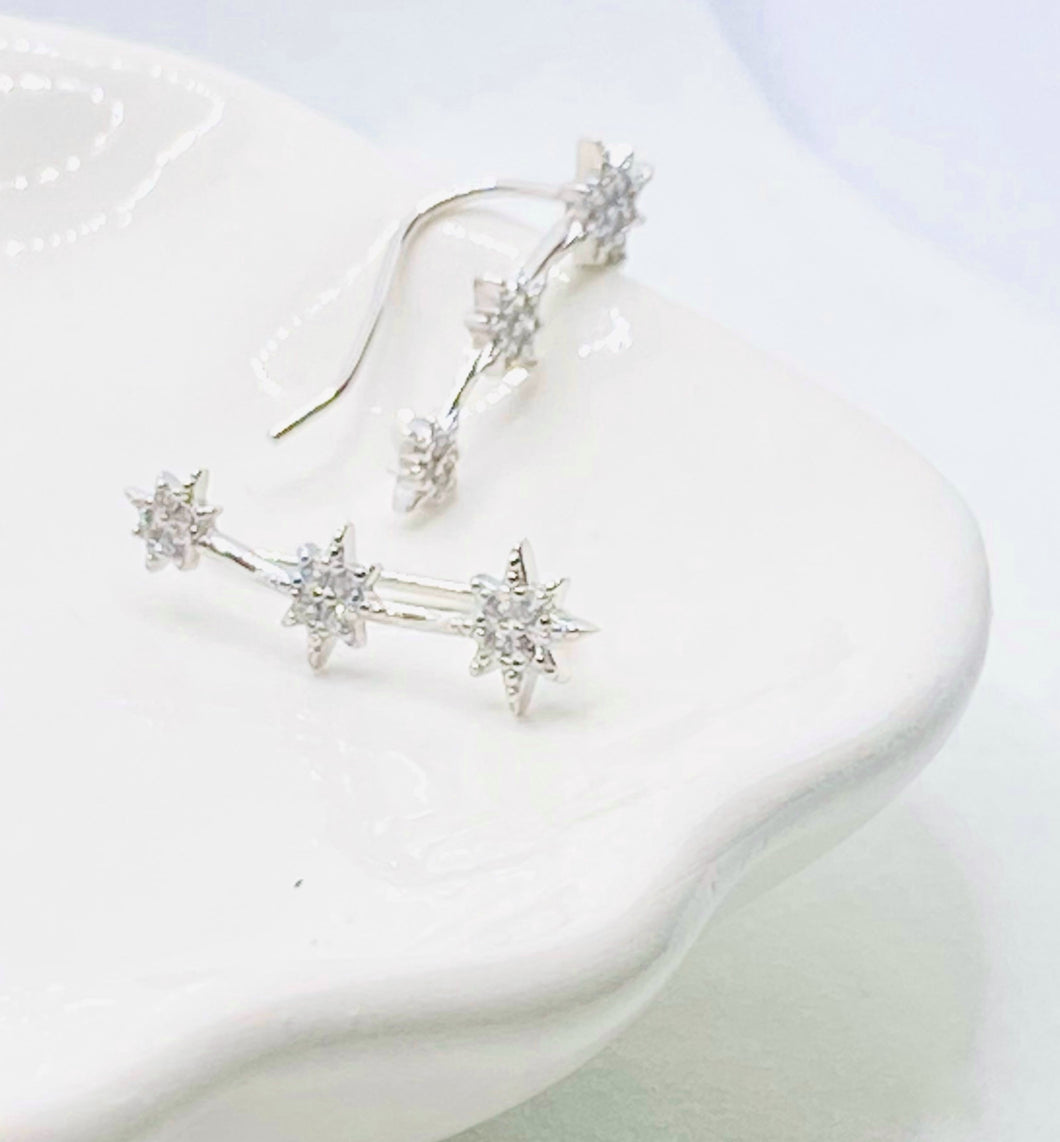 Starburst Climber Earring